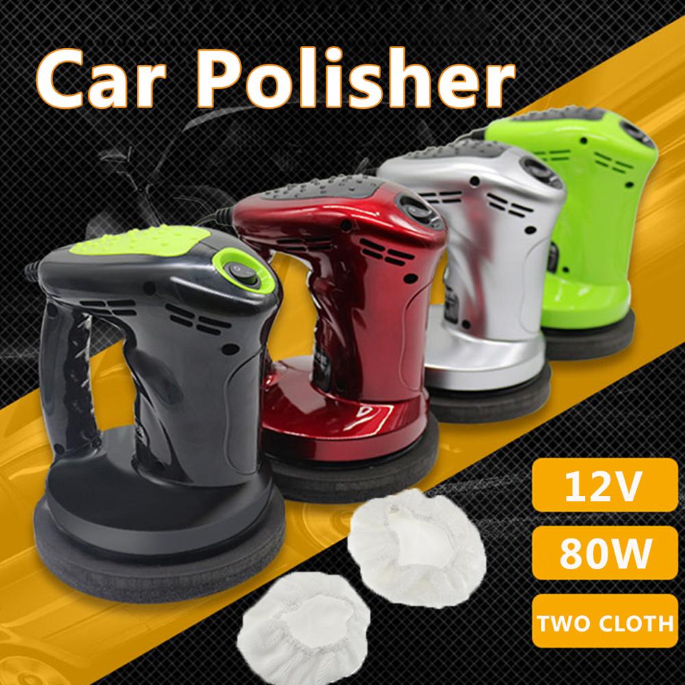 12V Car Auto Polisher Vehicle Polishing Machine Electric Tool Buffing Waxing Buffer Waxer ABS Vacuum Cleaner Tools Kit