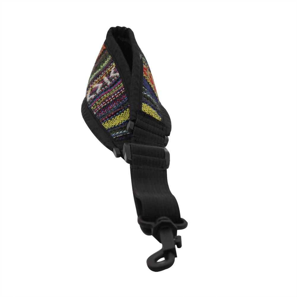 Duurzaam Saxofoon Band Delicate Textuur Tenor Saxofoon Harnas Etnische Verstelbare Musical Sax Schouder Neck Strap Riemen