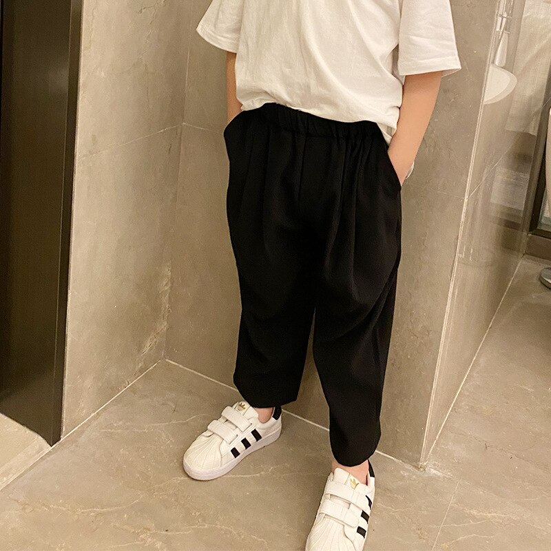 Boys Pants Children Kids Formal Trousers Boys Suit Pants for Wedding Kids Pants Big Boys Formal Classic Costume 2-10Y