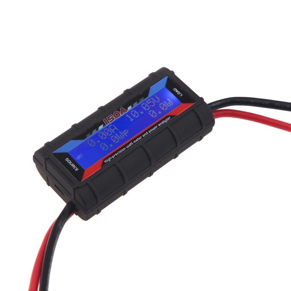 Billigste  ft08 rc 150a høypresisjons wattmåler og effektanalysator m/ bakgrunnsbelysning lcd
