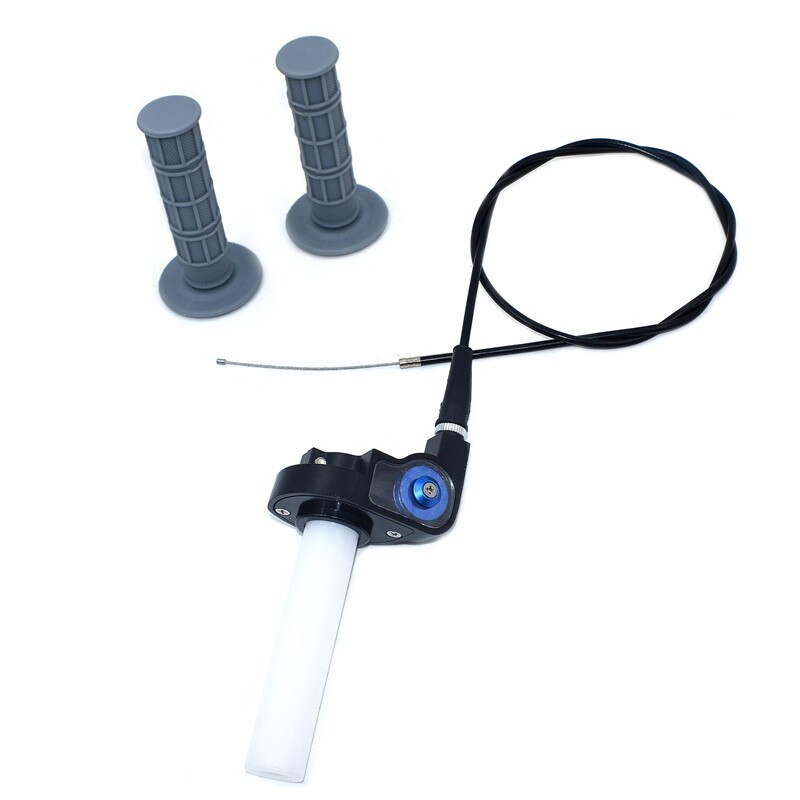 Handle Grip Motorcycle with 1/4 Quick Turn Throttle Dirt Pit Bike Motocross 7/8" Handlebar Hand Grips KTM CRF kayo Chinese bike