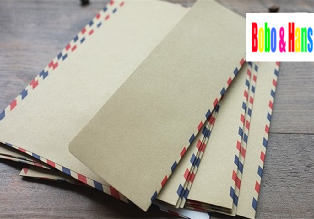 air post style Paper Envelope DIY