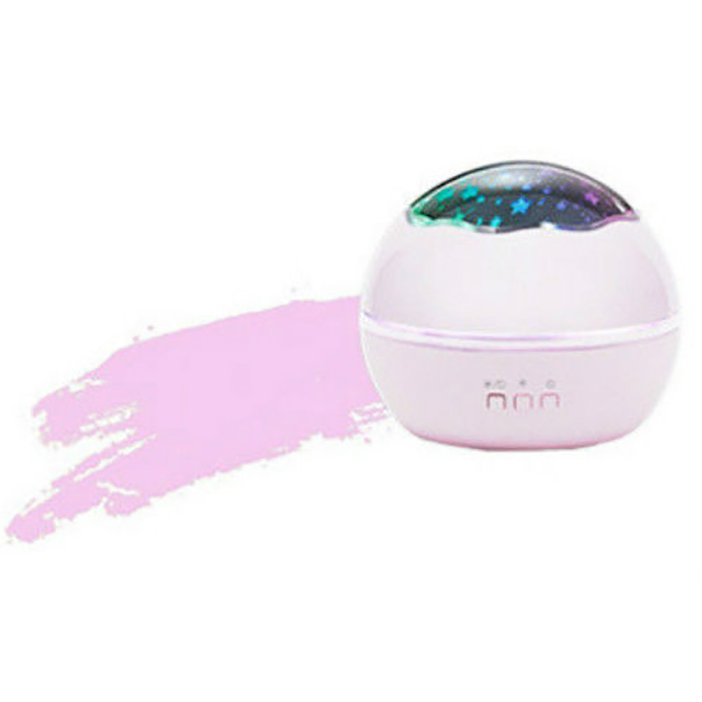Romantische Sterrenhemel Projector Dromerige Roterende LED Baby Slapen Nachtlampje Projectie Lamp Kids: Roze