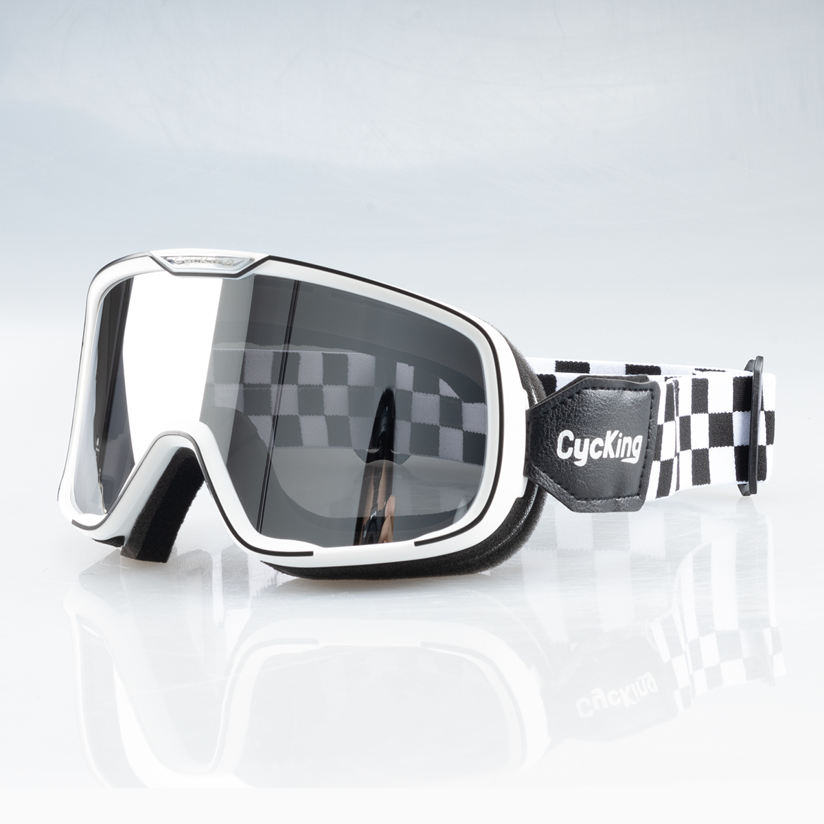 Motorcykelhjelmbriller retrobriller batteri bilrude briller motorcykel ridning vind- og sandtæt: Beige