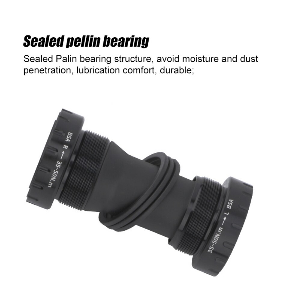 Bike Perlin Center Shaft Screw-in Threaded Center Shaft Thread Center Shaft Bottom Bracket