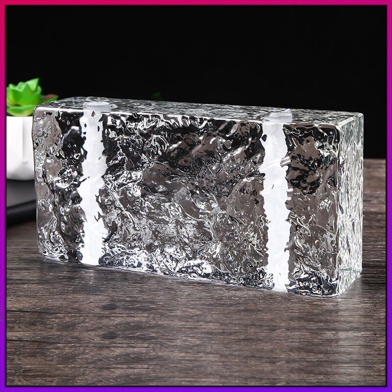 Glass brick crystal brick