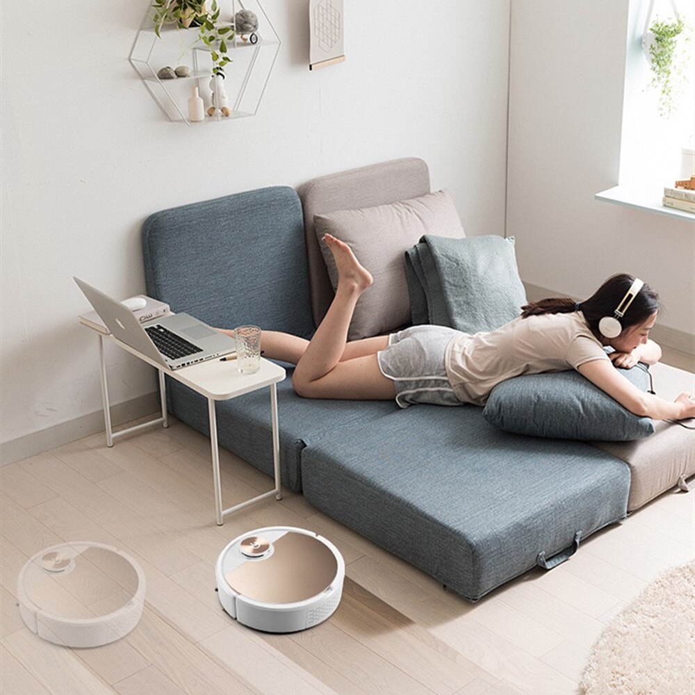 3000Pa Robot Stofzuiger Sweep En Natte Dweilen Power Zuigkracht Bluetooth App Controle Robot Stofzuiger Met 500Ml stof Tank