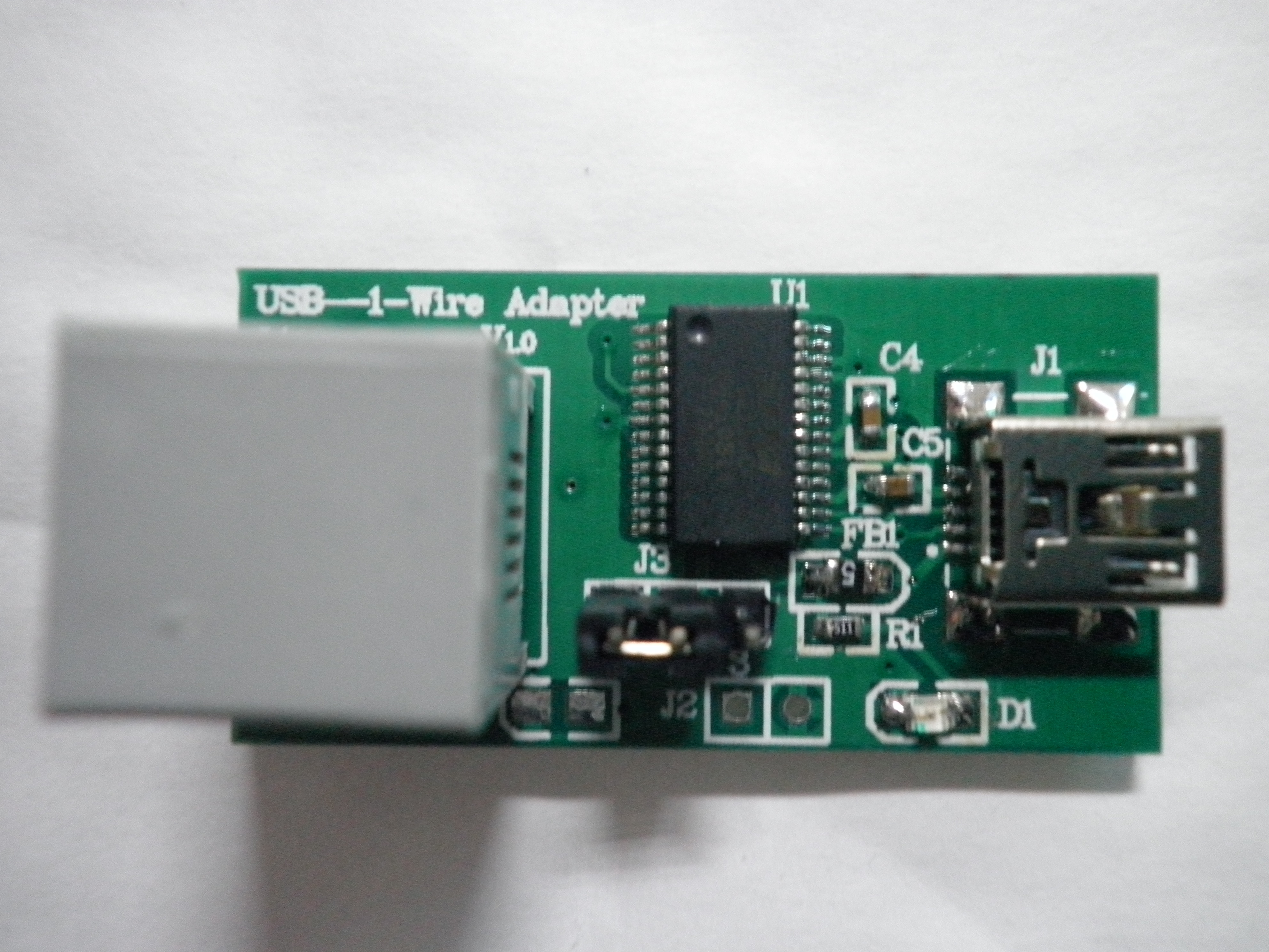 DALLAS 1-Wire Single bus device reader/programmer (DS9097/DS9490)