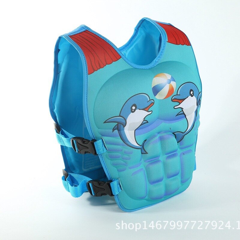 CHILDREN'S Cartoon Life Jacket Floating Vest Waistcoat Arm Form Lifejacket Life Jacket Baby Cork Jacket M No.