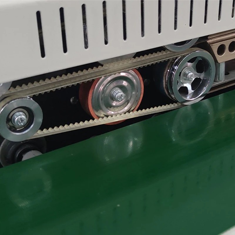 Nastro guida per trasportatore a nastro dentato con nastro dentato per macchina sigillatrice automatica per sigillatrice a nastro per macchina a tenuta continua FR770 900 FRM