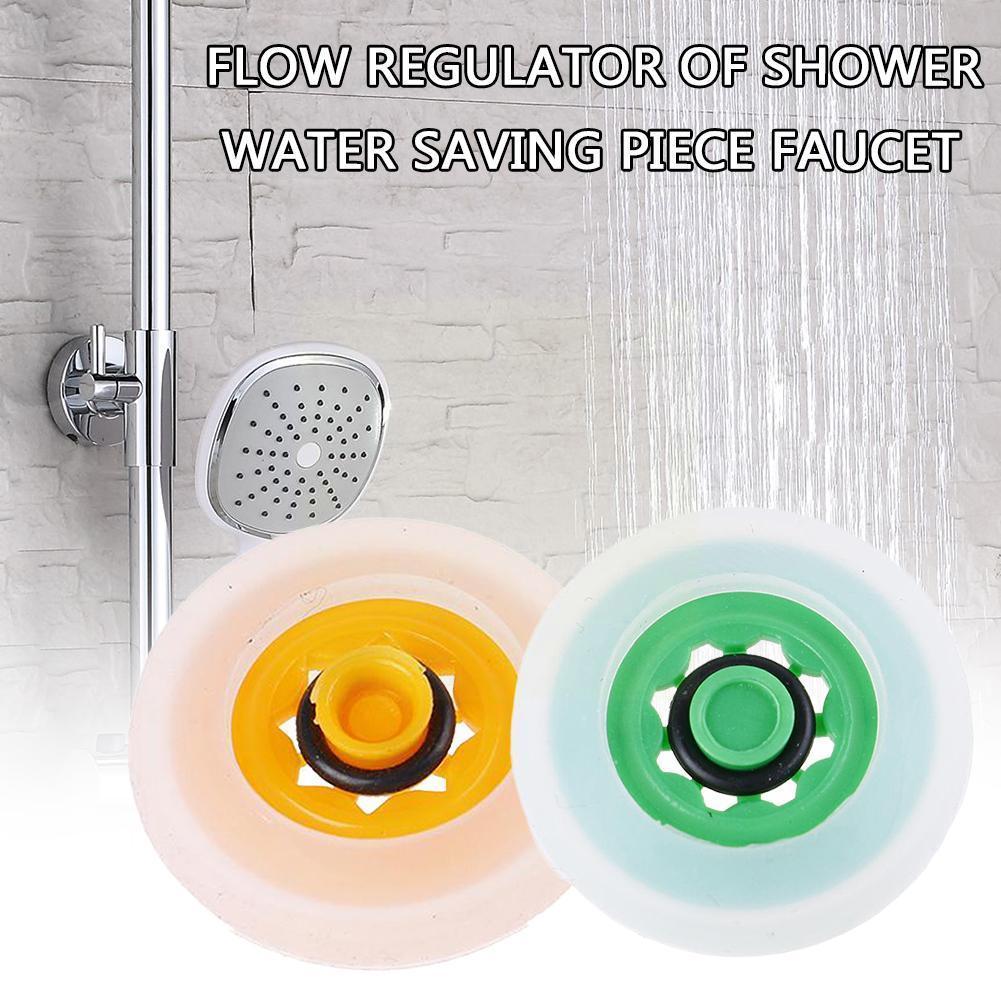 5pcsflow Regulator Water Saving Tablet Water Device 4l Shower Reducer 6l Faucet Controller Bath Pipe Aerator Shower 7l Y8l7