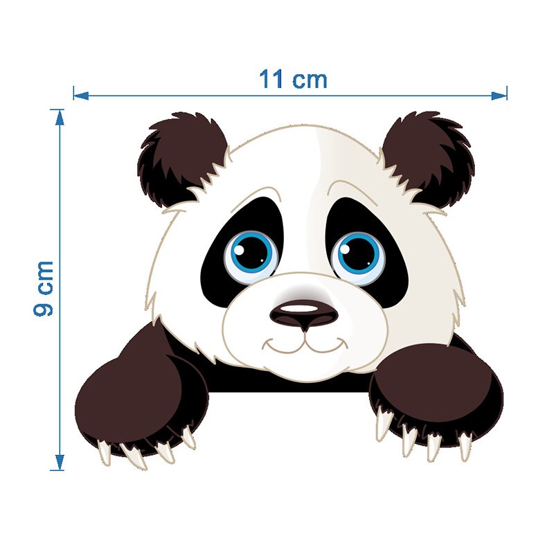 Lindo elefante animales gato Panda jirafa etiqueta para interruptor de luz Remoable pared adhesivos para el hogar JJJTZ58