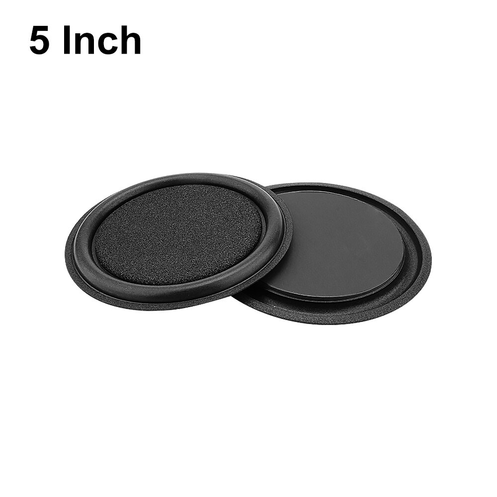 Aiyima 2 stuks 5 6 8 inch woofer luidspreker passieve radiator spons rand membraan hulpstuk versterken bas trillingen membraan: 5 inch