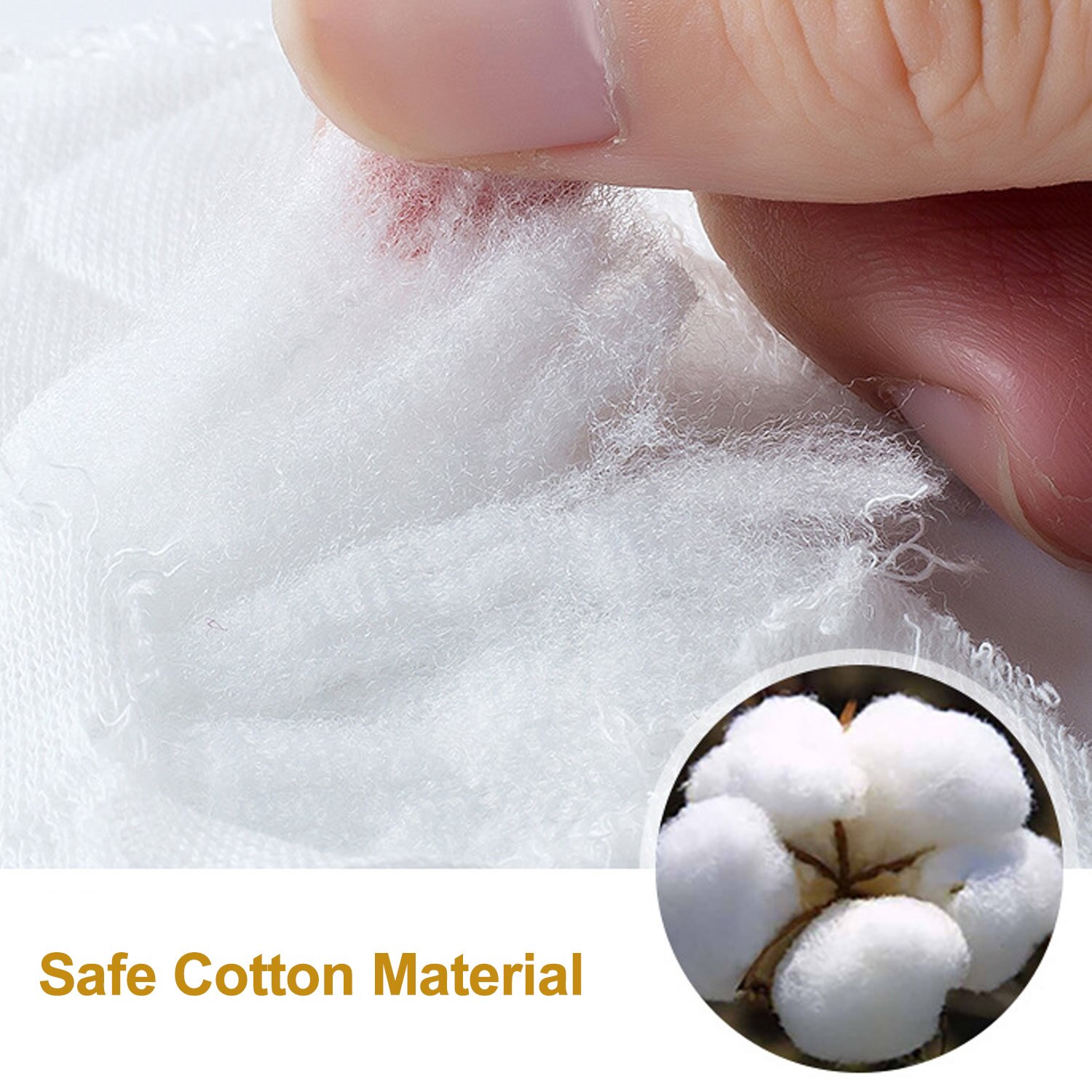 20PCS Washable Reusable Leakproof Anti-Overflow Cotton Breastfeeding Nursing Breast Pads for Pregnant Women Mama Maternity