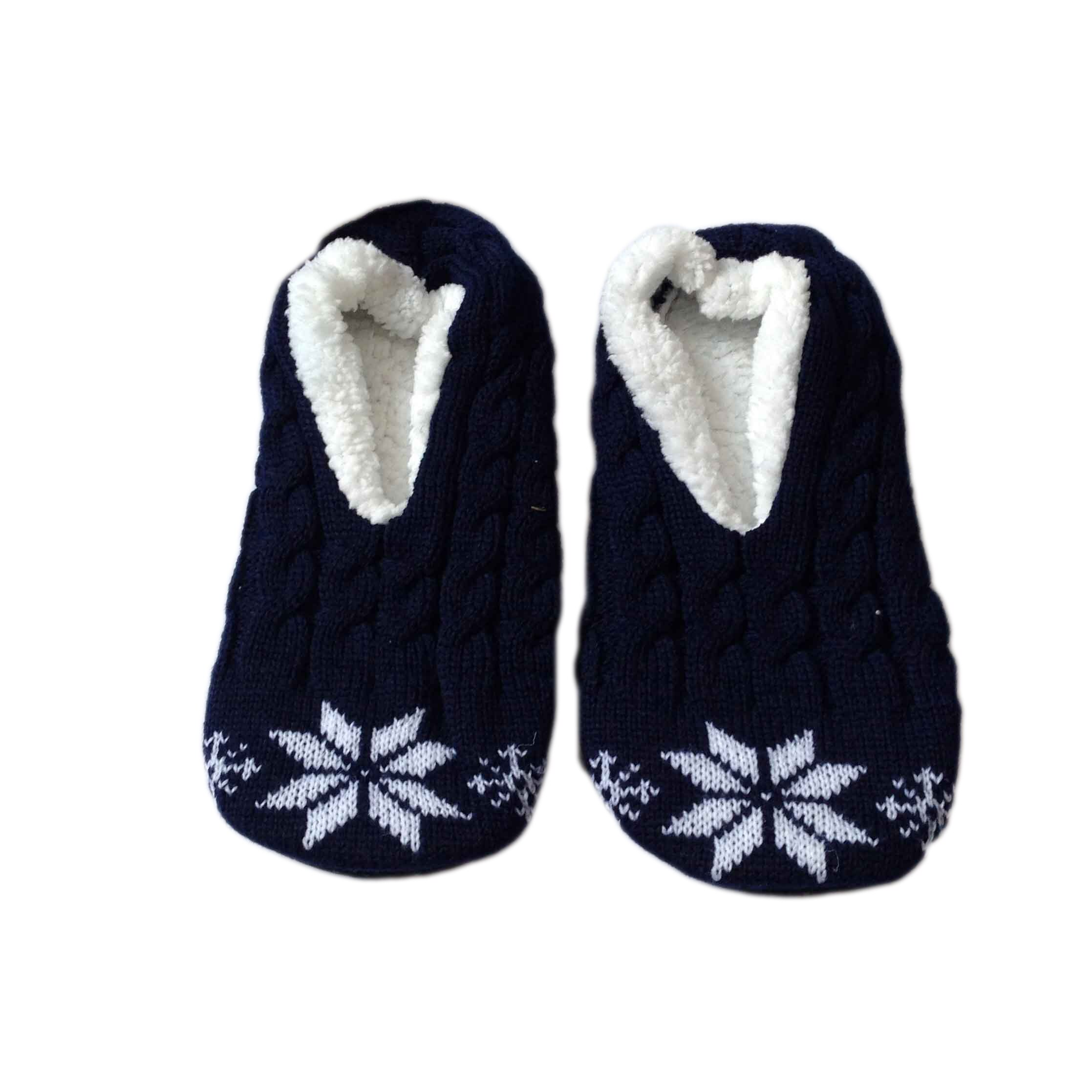 Calcetines de felpa para hombre, calcetín tejido, interior, Color sólido, calcetines de suelo, zapatos, calentador de invierno, pantuflas de fondo suave para dormitorio