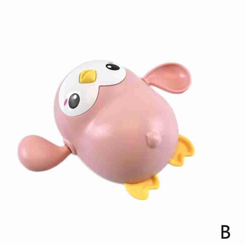 1Pcs Bad Wind-Up Speelgoed Leuke Cartoon Krab Pinguïn Walvis Water Walvis Baby Water Speelgoed Pinguïn Bad Baby baby Speelgoed Speelgoed Voor Kinderen C0W1: B