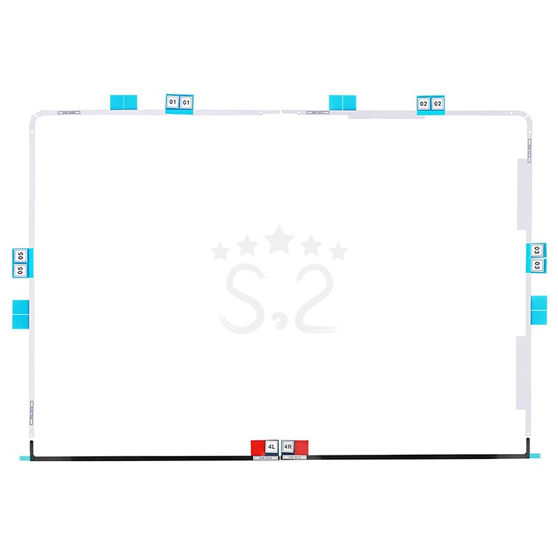 Tira adhesiva de pantalla LCD para iMac A1418 A2116, Kit de herramientas de reparación, 21,5&quot;