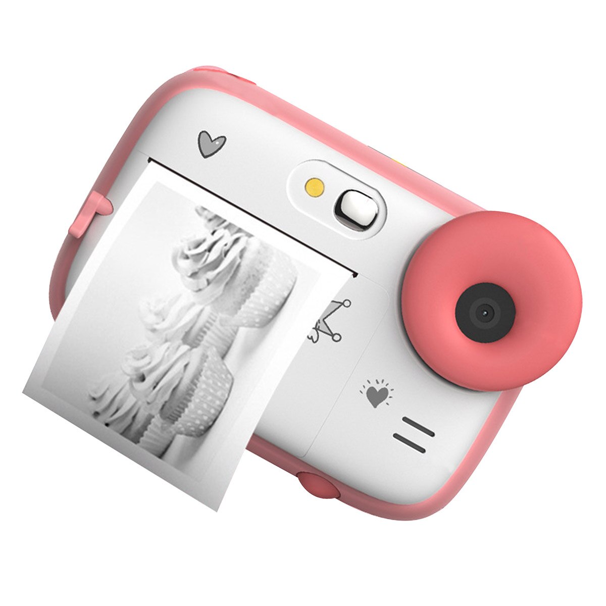 Cámara Polaroid Digital multifuncional para niños, videocámara instantánea HD de 1080P