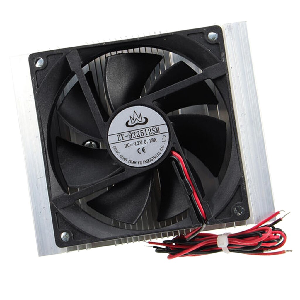 12V Mini 5L Thermoelectric Peltier Refrigeration Cooling System Radiator Semiconductor Cooler Conduction Module Cooler Fan Kit