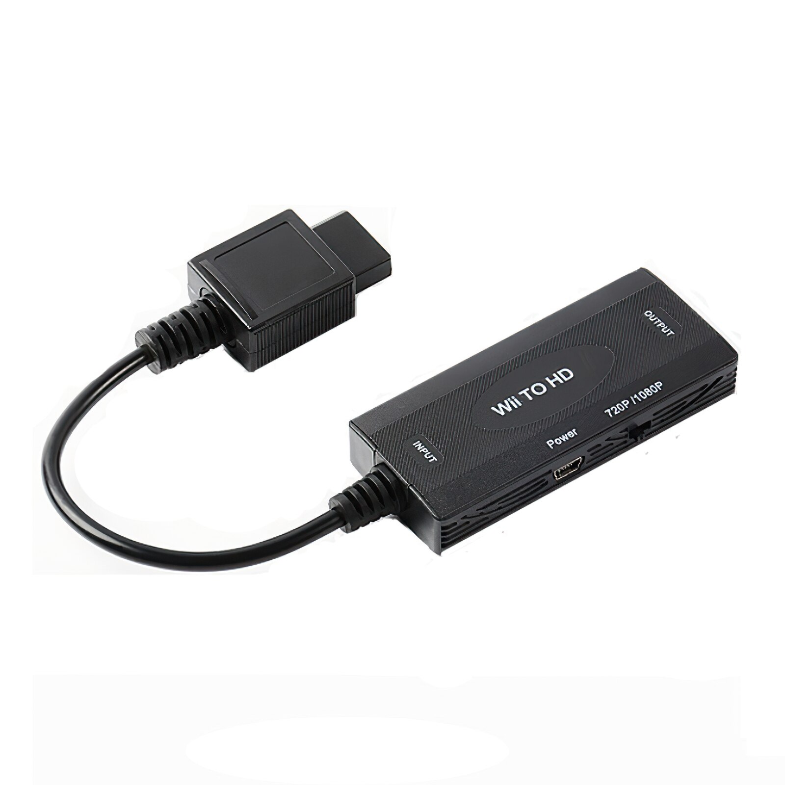 Convertidor de vídeo Compatible con WII 2 a HDMI, cable de alimentación USB Full HD 1080p 1,5/3M, cable de extensión compatible con HDMI,