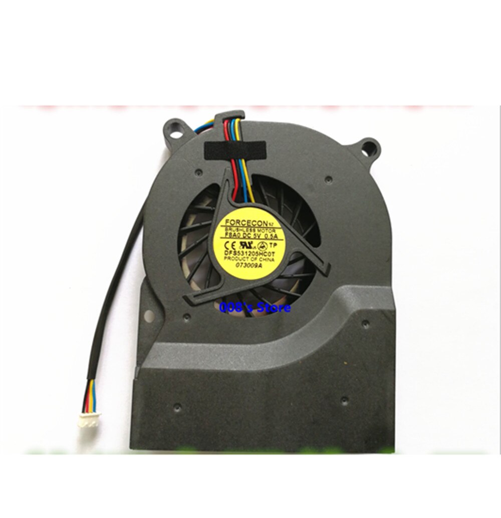 CPU Cooler Fan For HP TOUCHSMART IQ500 IQ504 IQ505 IQ507 IQ506 IQ520b 5189-3759 5189-3891 DFS531205HC0T F8A0 DC 5V 0.5A