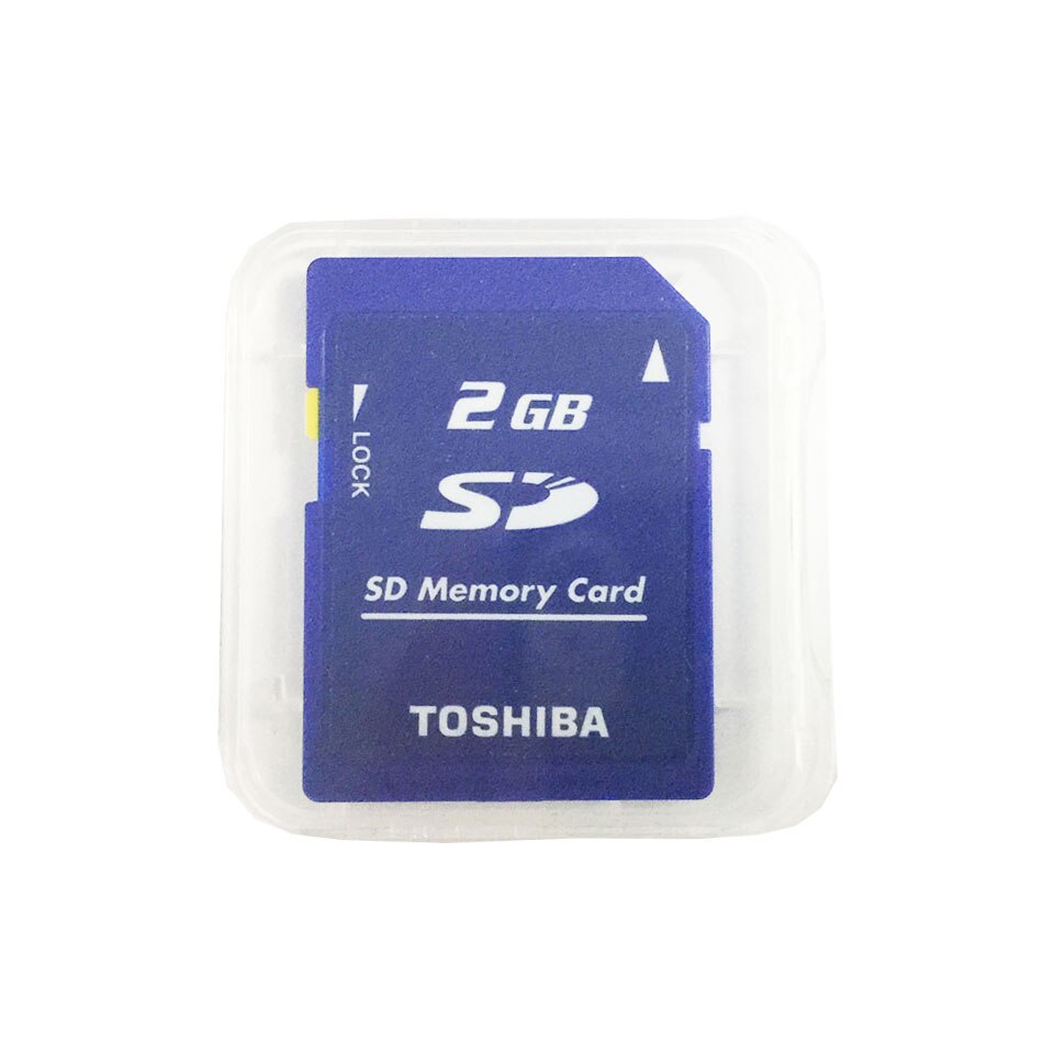 10 Teile/los Toshiba 2GB Class2 SD Karte Carte SD Speicher Karte und Sd-karte Schloss Memoria SD preis Billig Freies
