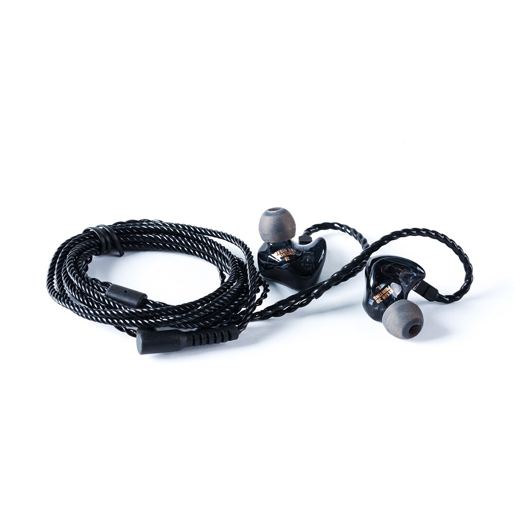 AK Yinyoo ASH 1DD+1BA Hybrid In Ear Earphone HIFI Bass Earphone Earbud Headplug DJ Headset Replaced Cable Yinyoo V2 D2B4 TOPAZ