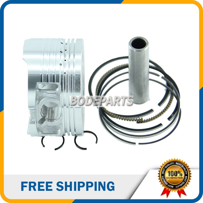 HH131 Motorcycle 56.5MM 56mm 56 14mm 14 cylinder horizontal engine piston kit set ring for SHINERAY XY Mini Jeep ATV Dirt Bike