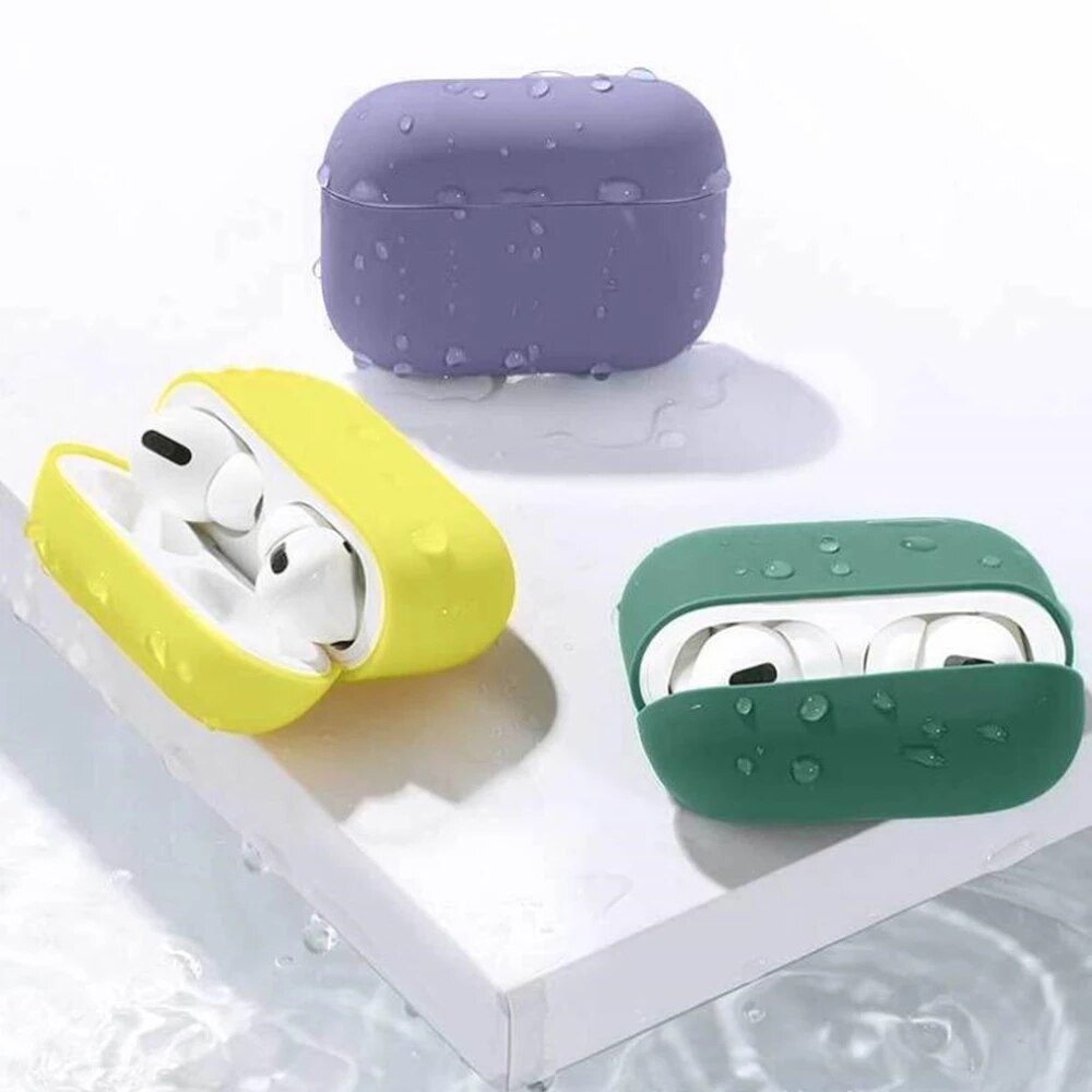 Doces casos de silicone para airpods pro caso sem fio bluetooth para apple airpods 3 capa caso do fone ouvido para vagens ar pro fundas