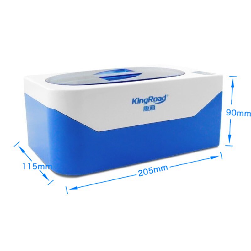 Portable Ultrasonic Cleaner Washer Razor Jewlry Glasses Watch Cleaner 400ml 35W Household Mini Ultrasound Clean Machine