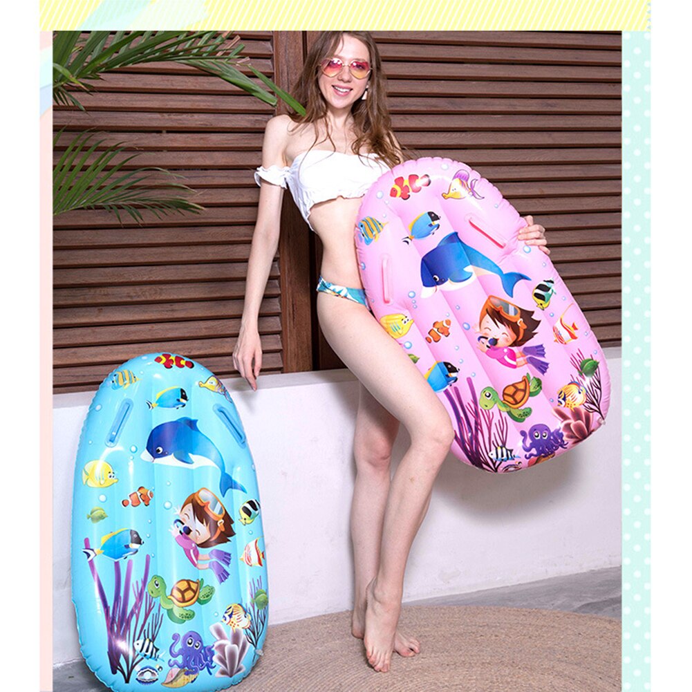 Kids Cartoon Opblaasbare Drijvende Zwembad Accessoires Verdikte Drijvende Water Spelen Speelgoed Opblaasbare Drijfvermogen Plaat Water Speelgoed
