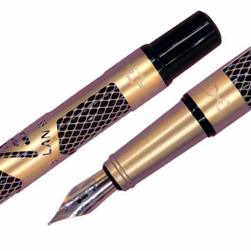Pluma estilográfica antigua vintage para escribir, bolígrafos de tinta Latón de lujo de para la escuela y de artículos de oficina