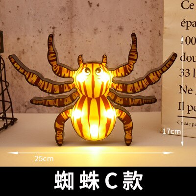 AF1030 Halloween Decoration LED Paper Pumpkin Hanging Lantern Light Lamp Halloween Decorations: 3