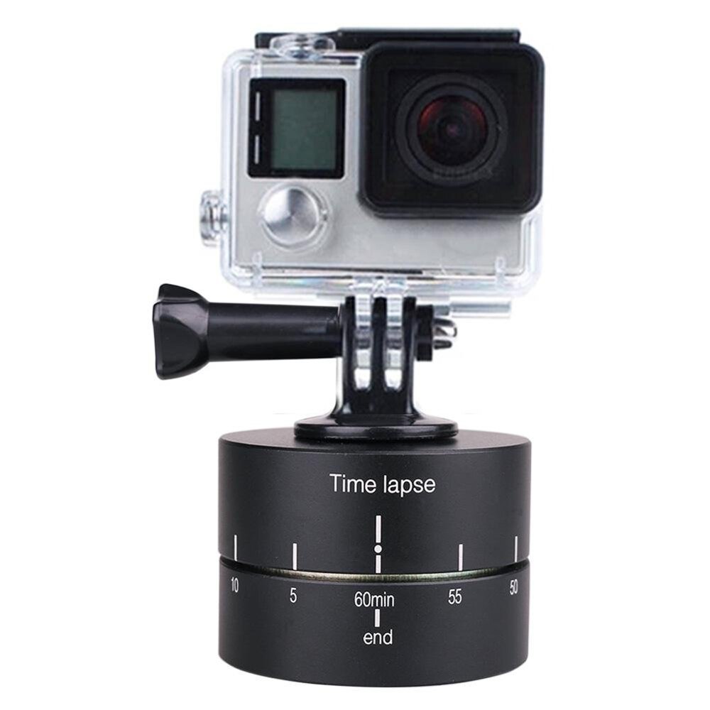 Cradle Head Voor Gopro Fotografie 360 Graden Statiefkop Timer Draaien Vertraging Mini Cradle Voor Gopro/Osmo Action gimbal Head