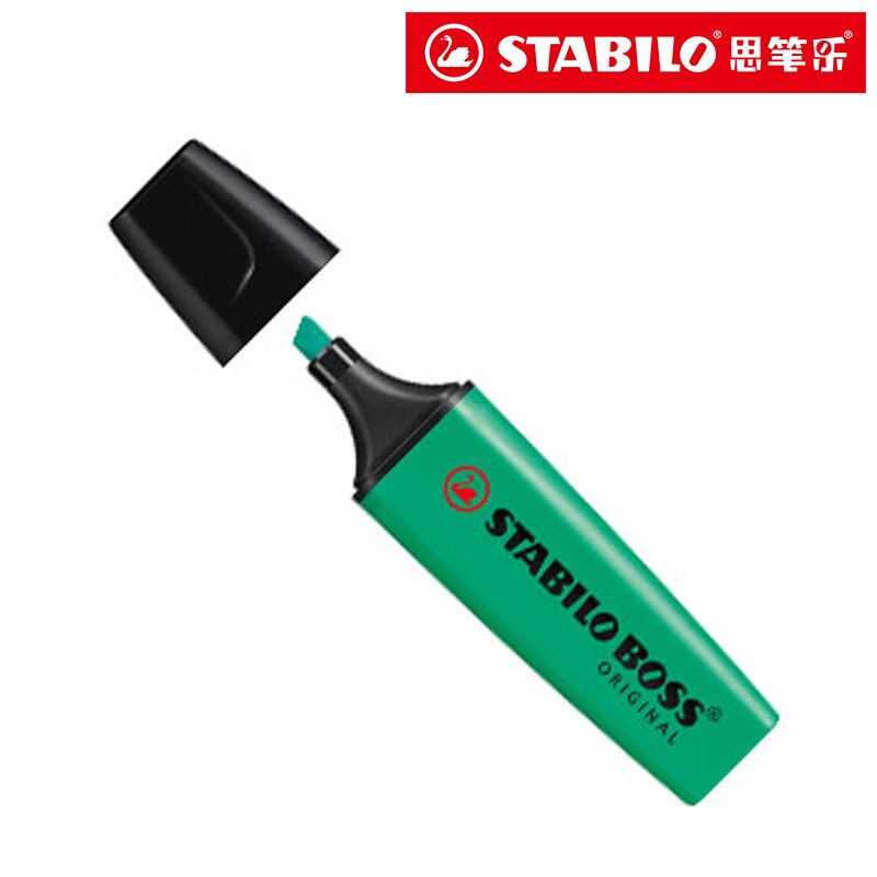 STABILO – stylo Fluorescent 9 couleurs, 1 pièce, marqueur: Dark green