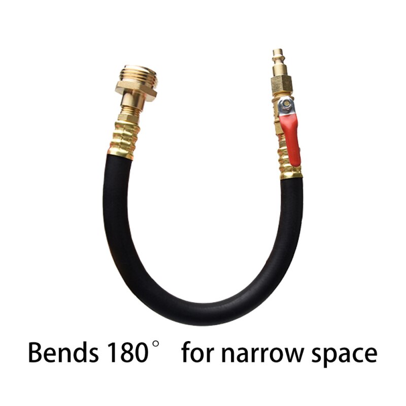 Rv Winterizing Kit Sprinkler Blowout Adapter Met Afsluitklep Voor Rv Camper Boot Camper Reizen Trailer