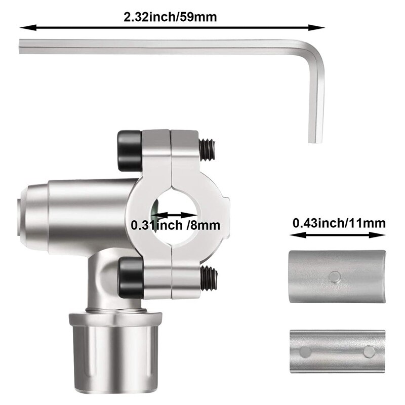 BPV31 Hose Refrigerant Valve,Piercing Tap Valve Kits U- Charging Hose Refrigerant Tap with R134A R12/R22 AC 1/2 Replace