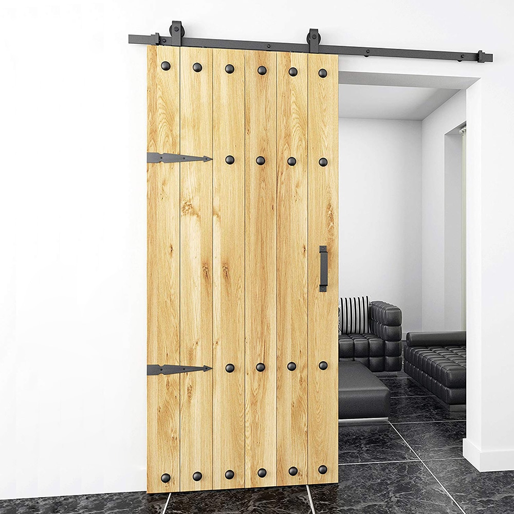 Kinmade-charnière décorative pour porte de grange coulissante, quincaillerie en forme de flèche, charnière pour porte de Garage en métal, 4 paquets