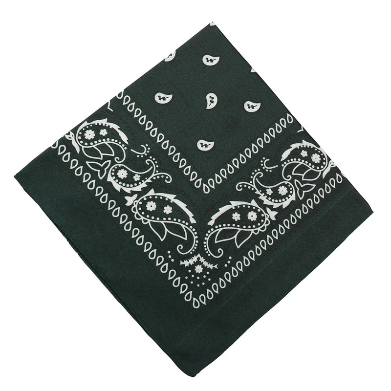 mujer Bandana bufanda niñas niños Punk pañuelos cuadrados sombreros bohemio pañuelo para la cabeza diademas accesorios para el cabello: Gris oscuro