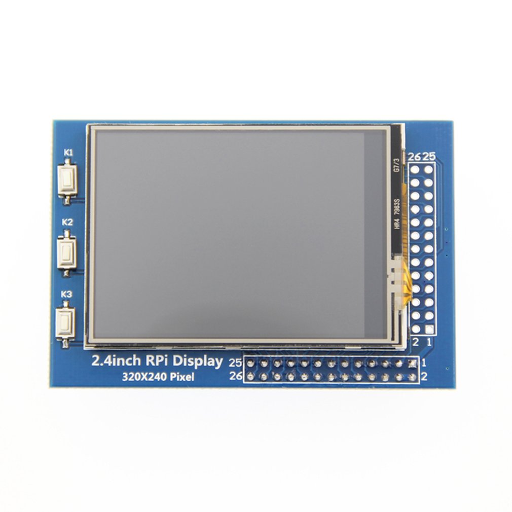 2.4inch RPi Display 2.4in TFT SPI Serial LCD Resolution 320*240 2.4inch LCD Display Module with Touch LED Backlight