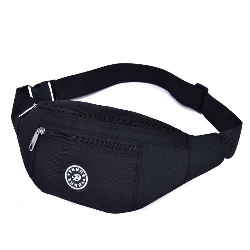 B & L Frauen Männer lässig Sport Reise miserabel Tasche fanny Pack Einfarbig Reißverschluss Taille Pack: A2