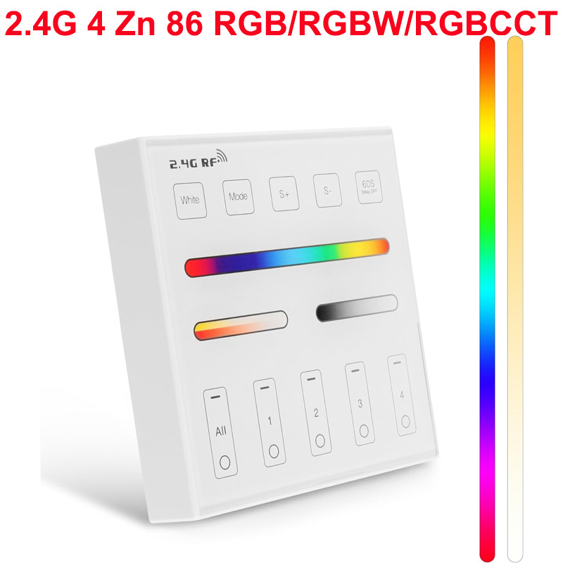 Tuya WiFi Addressable LED Controller WS2815/13 WS2811 WS2812B SPI RGBWIC RGBIC LED Strip Dimmer LED Controller 5-24V Pixel Strip: Ivory / 44