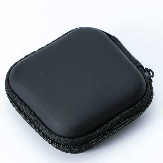 Słuchawki etui na uchwyt przechowywanie przenoszenie twarde etui na słuchawki akcesoria do słuchawek słuchawki douszne karta pamięci kabel USB: 176