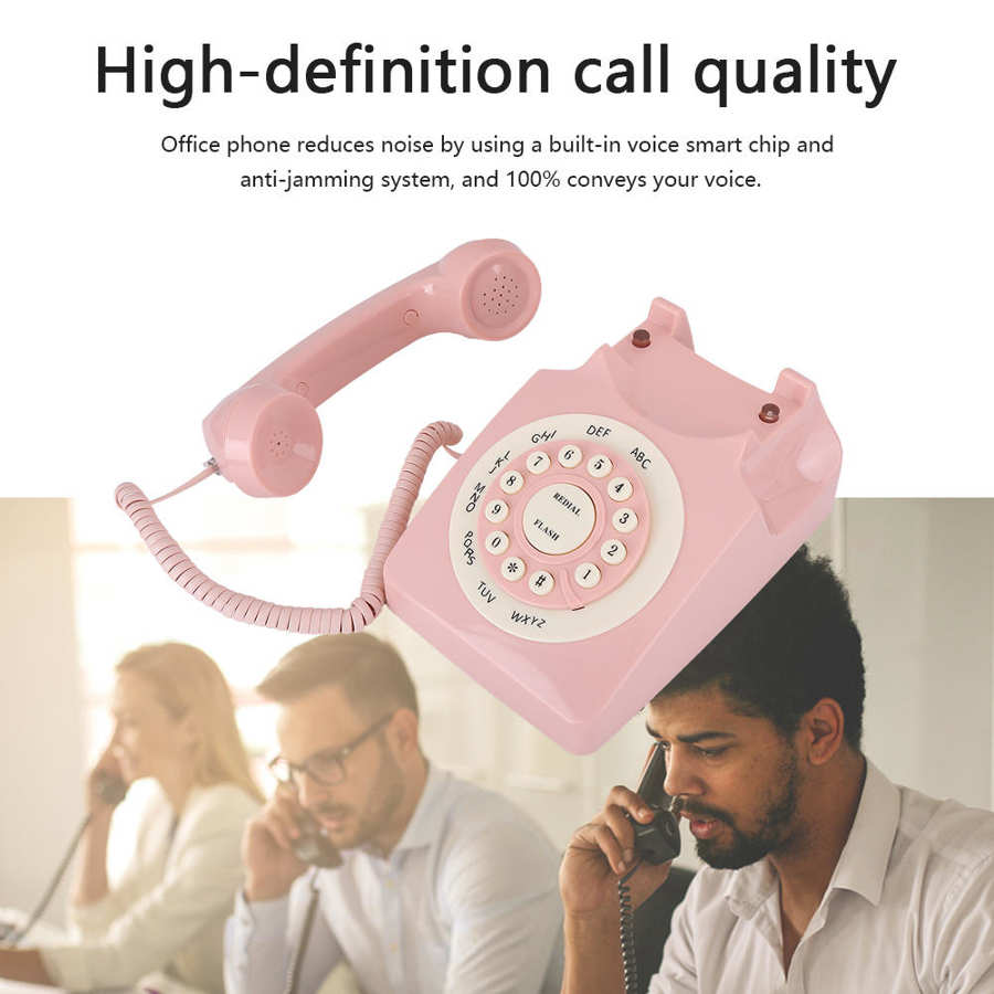 telefon Vintage Telephone High Definition Call Wired Telephone for Home Office home phone