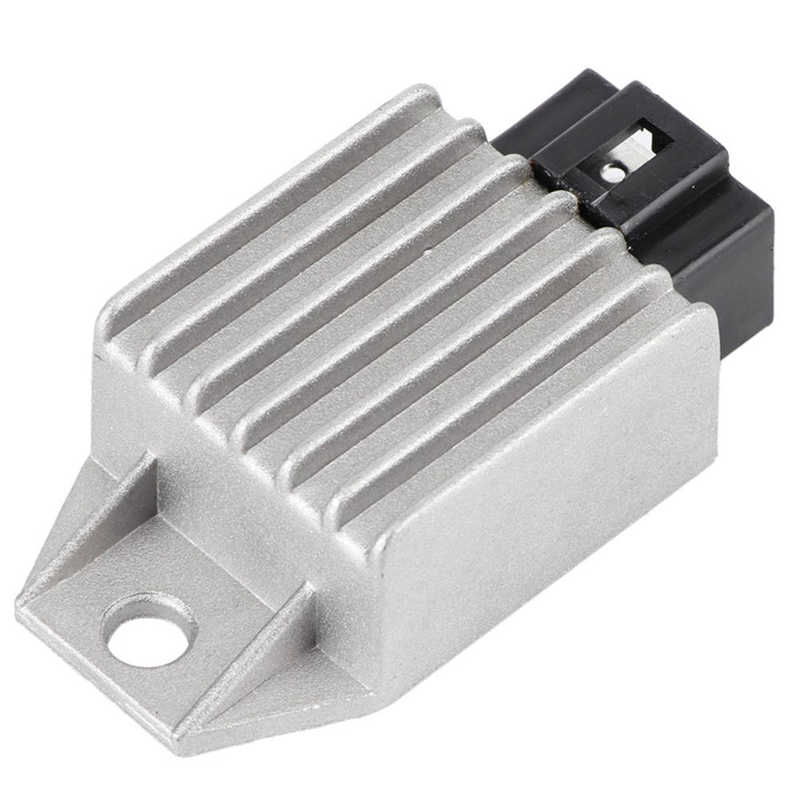 Universele Motorfiets Motor 12V Spanningsregelaar Gelijkrichter 4 Pin Voor Scooter Bromfiets Atv Gokarts Buggie GY6 Motor 50cc-150cc