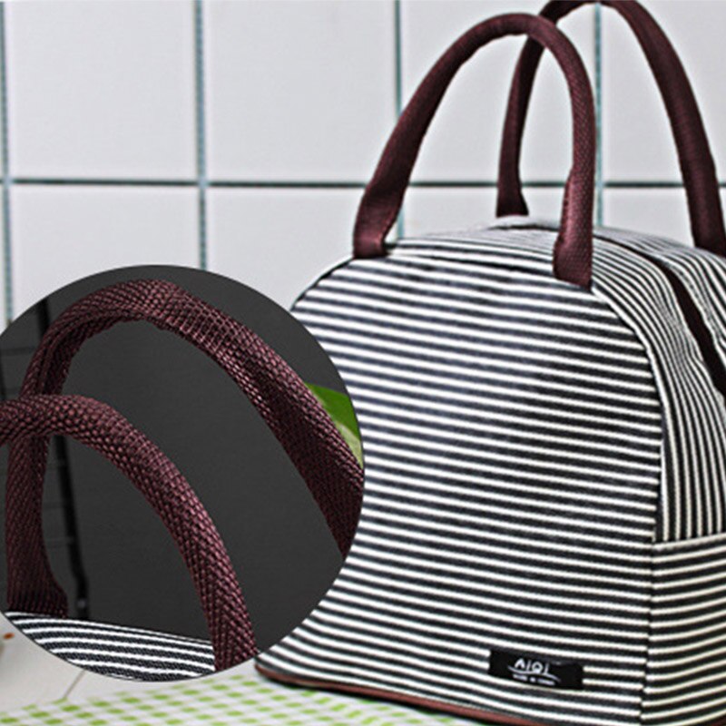 Fiambrera portátil con refrigerador térmico aislado para hombre y mujer, bolso para pícnic, bolsa de almacenamiento, Oxford, impermeable