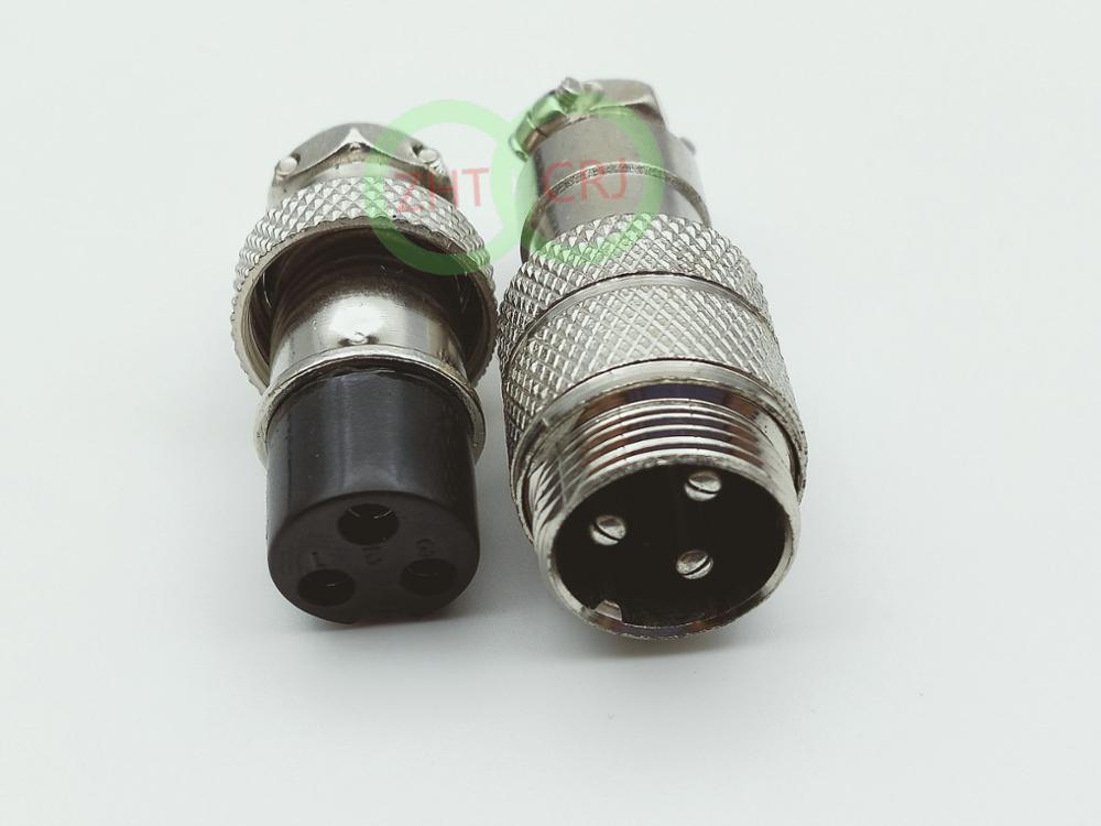 1set GX16 16mm Connector 2pin 3pin 4pin 5pin 6pin 7pin 8pin 9pin 10pin Male & Female Aviation Socket & Plug Inline adapter