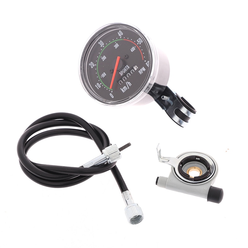Górska droga komputer rowerowy klasyczny wioślarz/prędkościomierz rowerowy/analogowy klasyczny mechaniczny licznik kilometrów akcesoria rowerowe