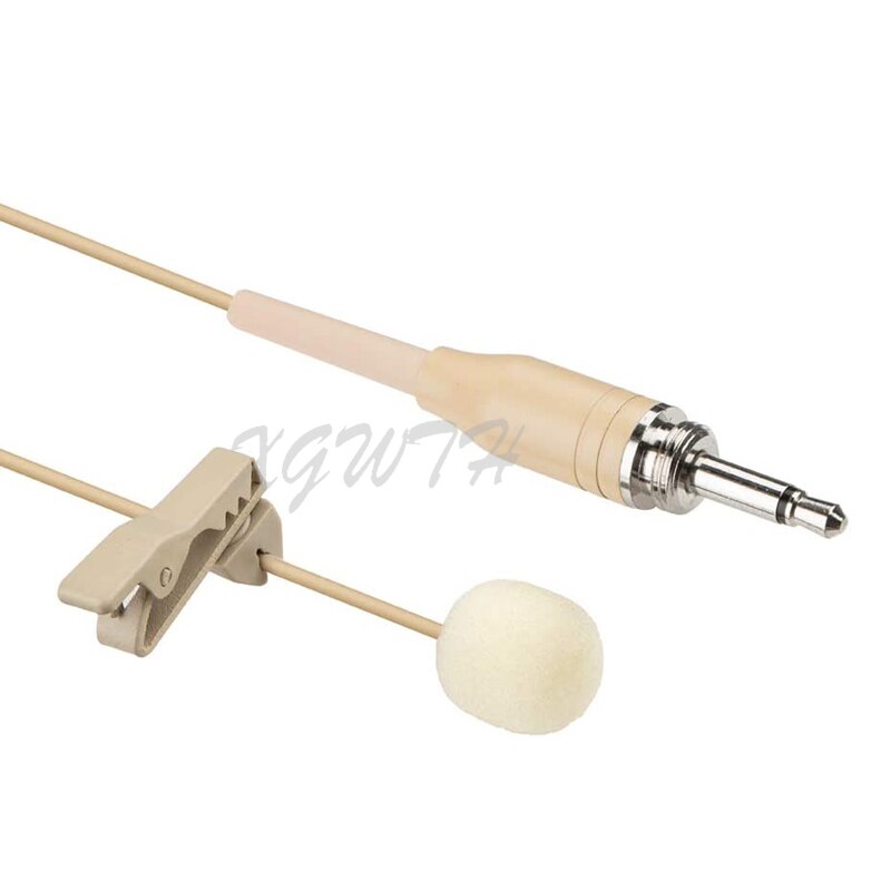 Lavalier-kondensatormikrofon, omnidirektional, ansteckmikrofon für taschensender, 3.5mm mono-stecker (männlich)
