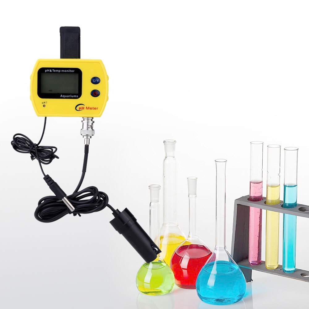 High Precision pH &TEMP Meter Online pH Meter for Aquarium Portable Acidimeter Fine Drinking Water Analyzer